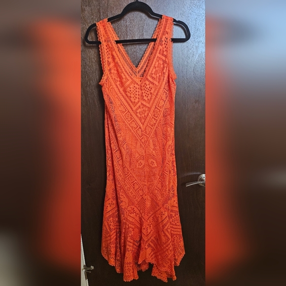 Anthropology Naranja lace maxi dress - Picture 2 of 6